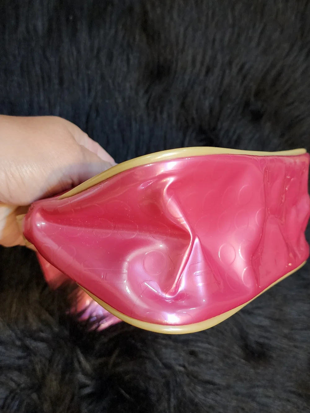 Clinique Hot Pink Cosmetic Pouch Set with Card Case - Picture 7 of 16